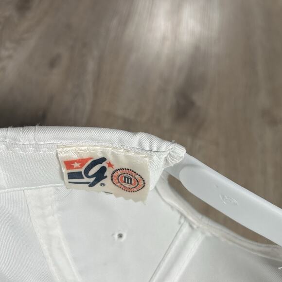 Vintage Duke Blue Devils Hat Snapback College The Game Circle Logo White Cap - Picture 5 of 10